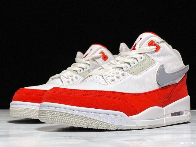 Cheap Retro White Jordan Red Tinker 3 University CJ0939-100 Air 0809
